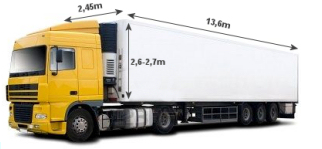 Cap tractor cu semiremorcă